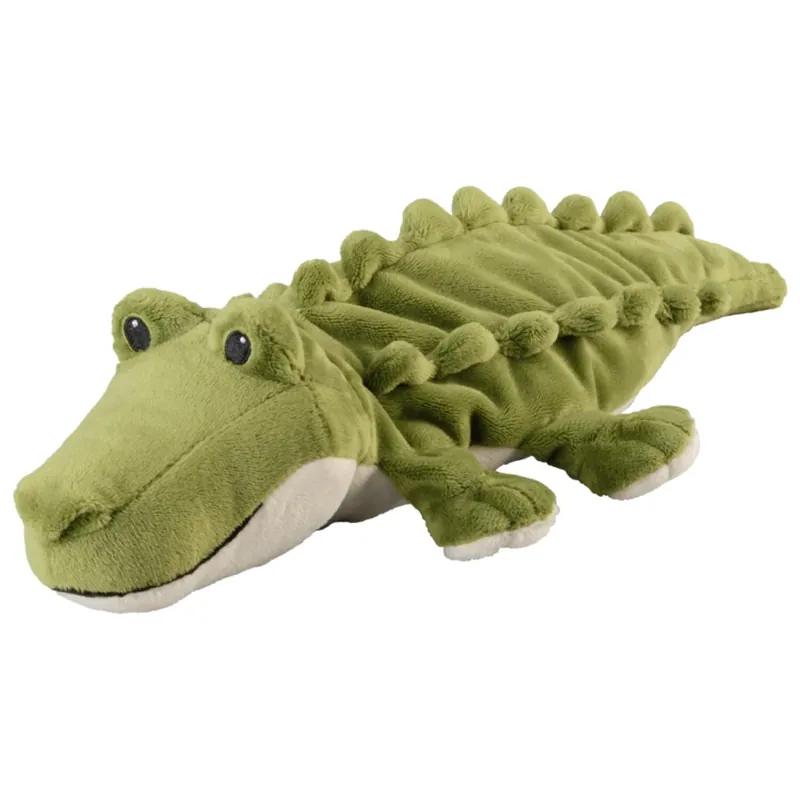 Gratis Retour Warmies krokodil warmteknuffel - groen - 35 cm - magnetronknuffel