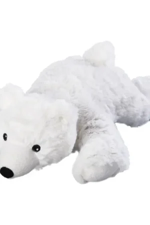 Laatste Kans Warmies ijsbeer warmteknuffel - wit - 30 cm - magnetronknuffel