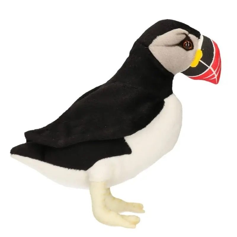 Hansa papegaaiduiker knuffel - pluche - 21 cm - vogelknuffel Seizoensaanbieding