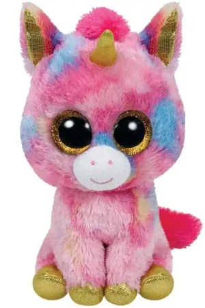 Must-Have Ty Beanie Fantasia - roze pluche eenhoorn - 15 cm