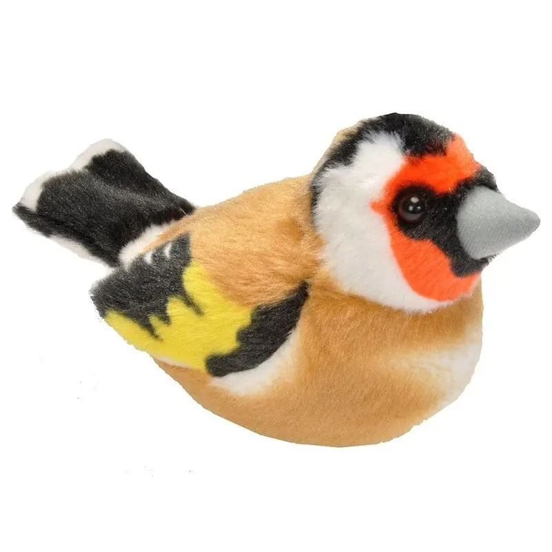 Koop Online Wild Republic vogel knuffel - met geluid - pluche - 13 cm