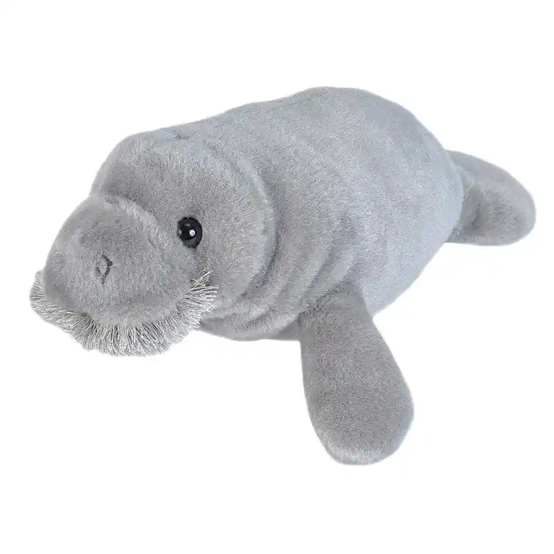 Wild Republic zeekoe knuffel - pluche - 33 cm - zeedier Premium