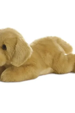 Aurora labrador knuffel - pluche - 30 cm - blond Uitverkoop