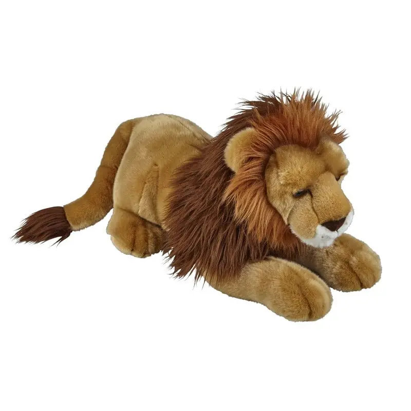 Lage Kosten Leeuw knuffel - pluche - 50 cm - safaridier - groot