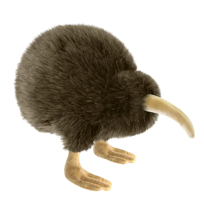Wild Planet kiwi vogel knuffel - pluche - 26 cm - vogelknuffel Nu Kopen