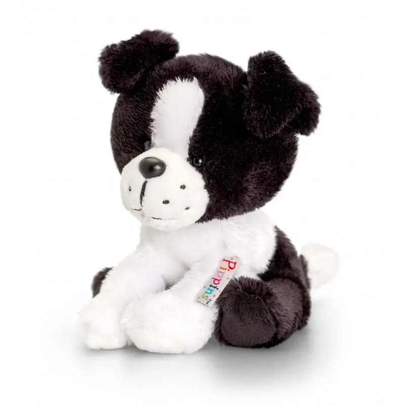 Keel Toys Border Collie knuffel - pluche - 14 cm Aanbieding