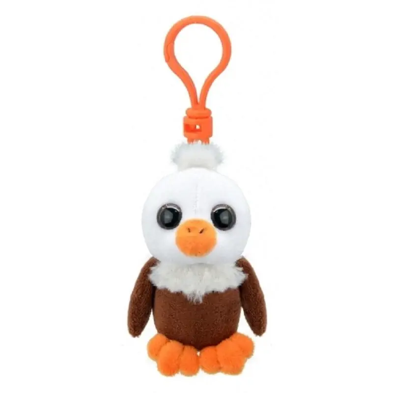 Flitsaanbieding Wild Planet adelaar sleutelhanger - pluche - 9 cm - roofvogel