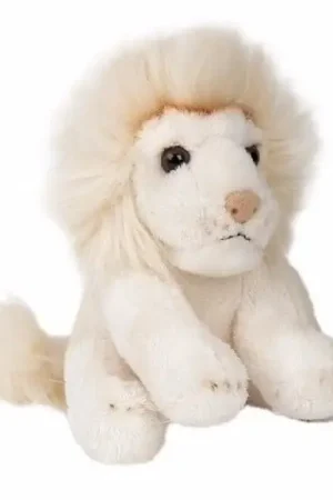 Witte leeuw knuffel - pluche - 15 cm - zittend Shop Nu