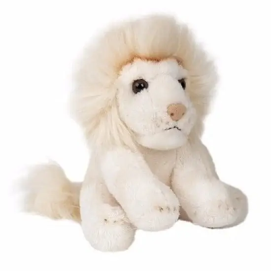 Witte leeuw knuffel - pluche - 15 cm - zittend Shop Nu