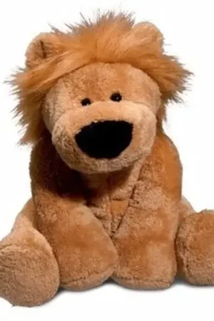 Koopje Pluche leeuw knuffel - zacht - 30 cm - dierenknuffel