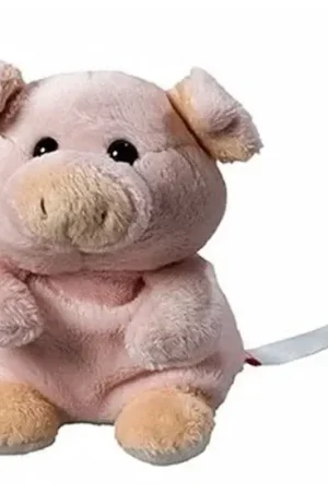 Beste Prijs Schmoozies varken knuffel - pluche - 11 cm - boerderij dier