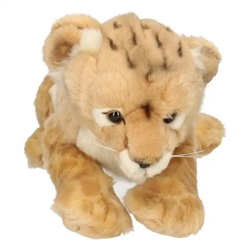 Carl Dick leeuwenwelp knuffel - pluche - lichtbruin - 32 cm Weekendaanbieding
