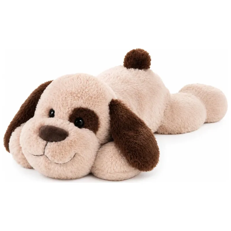 Grote pluche hond - bruin - 120 cm - knuffel Laatste Kans