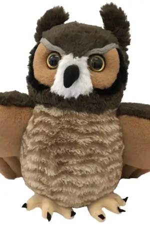Beperkte Voorraad Wild Republic oehoe uil knuffel - pluche - 30 cm