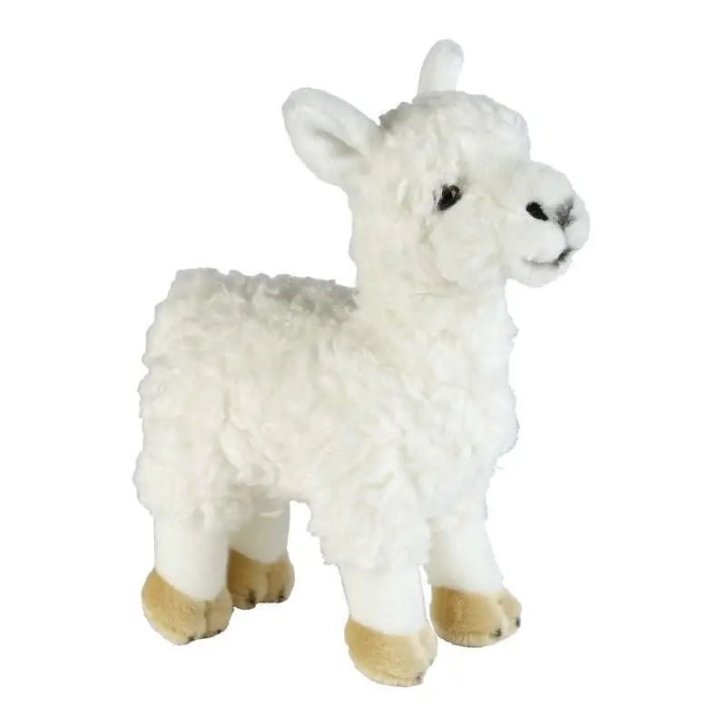 Pluche witte lama/alpaca knuffel - zacht pluche - 32 cm Weekendaanbieding