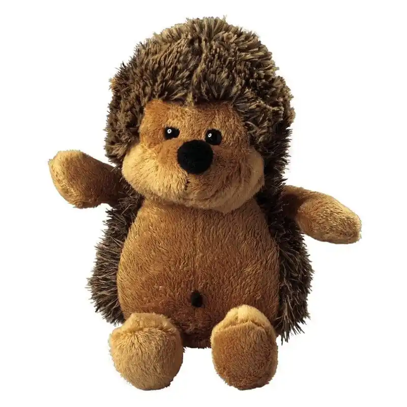 Express Levering MBW egel knuffel - pluche - 20 cm - bruin - egeltjes