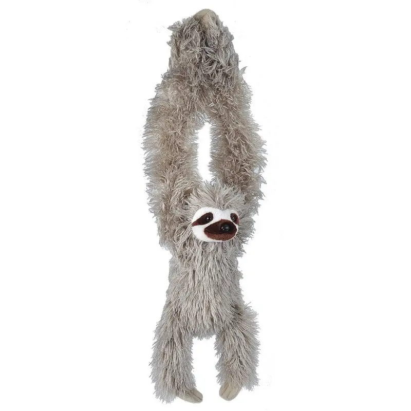 Bestel Nu Wild Republic luiaard knuffel - pluche - 40 cm - grijs - bosdier