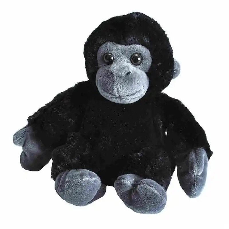 Meest Verkocht Wild Republic gorilla knuffel - pluche - 18 cm - zwart