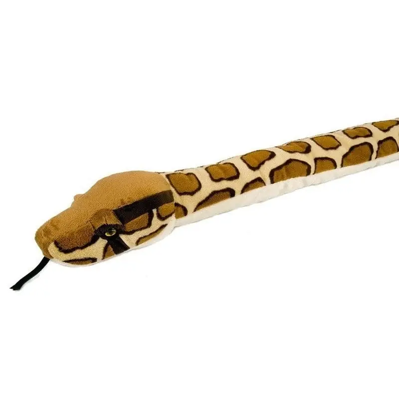 Wild Republic birmese python knuffel - pluche - 137 cm - slang Hete Deal