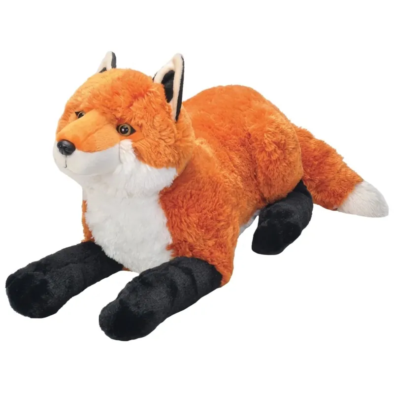 Wild Republic vos knuffel - pluche - 64 cm - rood - bosdier Favoriet