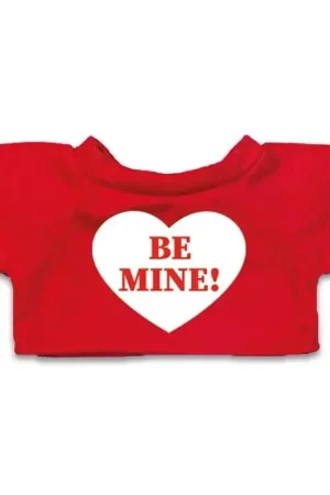 Bestel Nu Knuffelkleding Be Mine - rood t-shirt - maat M - Clothies