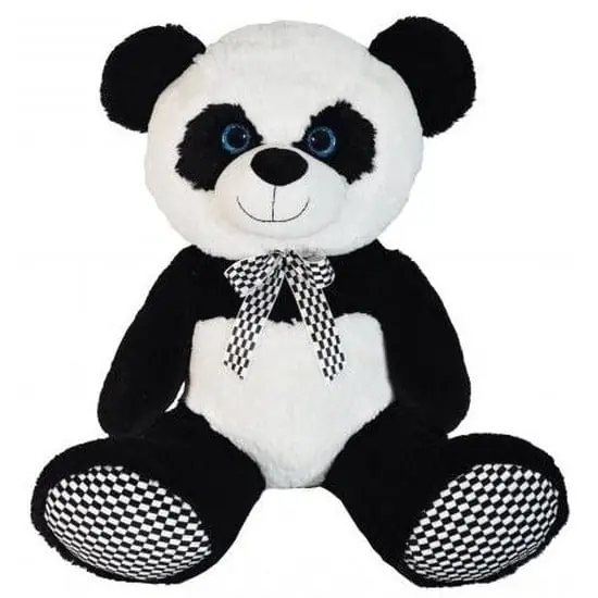 Grote pluche panda knuffel - beer - 70 cm - strikje Bestel Nu