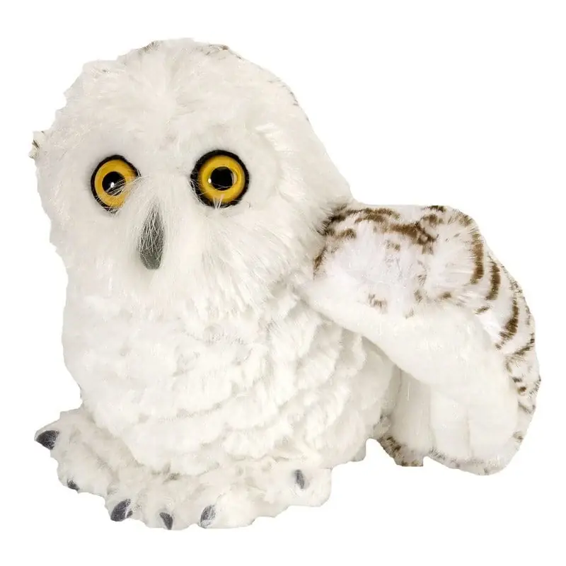Hoge Kwaliteit Wild Republic sneeuwuil knuffel - pluche - 15 cm - vogel