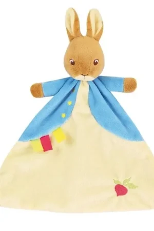 Bestseller Pieter Konijn knuffeldoekje - pluche - 29 cm - baby knuffel