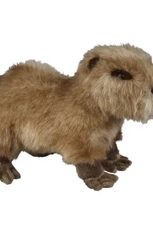 Capibara knuffel - pluche - bruin - 28 cm - speelgoed Uitverkoop