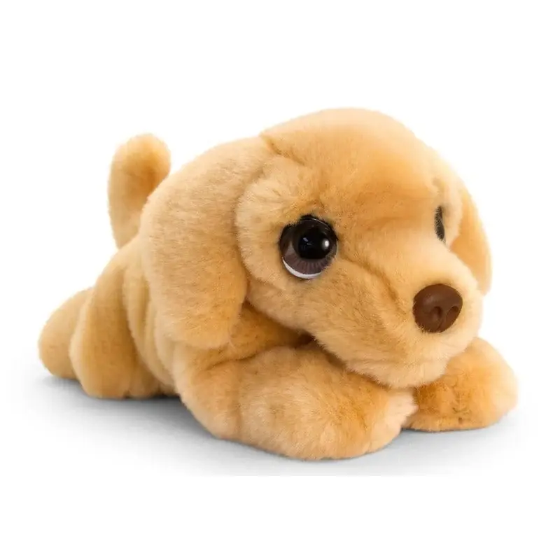 Keel Toys Labrador knuffel - pluche - bruin - 37 cm Gereduceerde Prijs