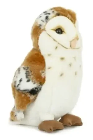 Direct Verzonden Kerkuil knuffel - pluche - 30 cm - vogel knuffel - zacht