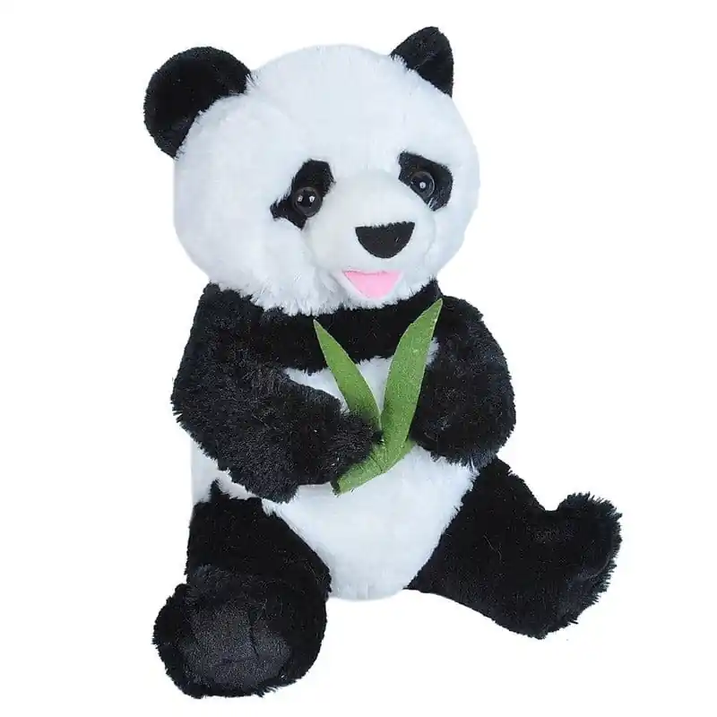 Snelle Levering Wild Republic panda knuffel - pluche - zwart wit - 25 cm