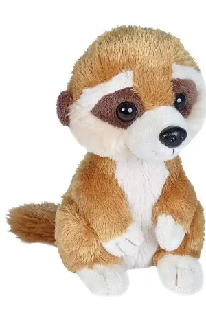 Actieprijs Wild Republic stofstaartje knuffel - pluche - 18 cm - stokstaartje