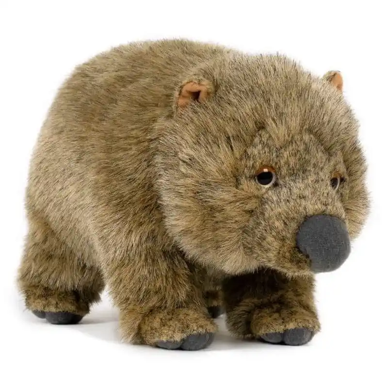 Pluche wombat knuffel - 25 cm - zacht speelgoed - dierenknuffel Finale Uitverkoop