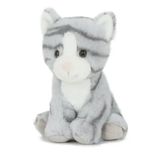 Semo knuffel kat - grijs - pluche - 18 cm Hete Deal