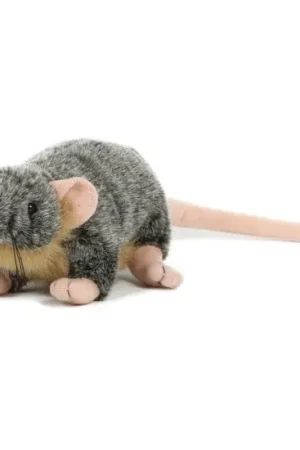 Meest Verkocht Pluche rat knuffel - grijs - 18 cm - speelgoed