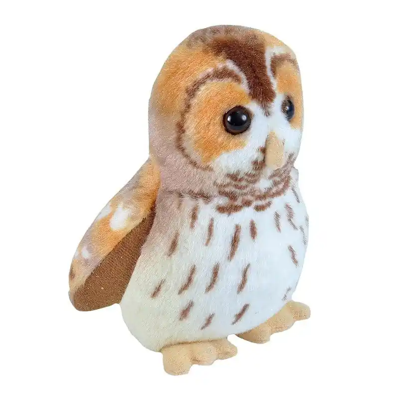 Wild Republic bosuil knuffel - pluche met geluid - 13 cm Goedkoop