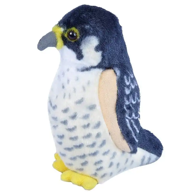 Wild Republic slechtvalk knuffel - pluche - 13 cm - met geluid - vogelknuffel - dierenknuffel Rechtstreeks Van De Fabrikant