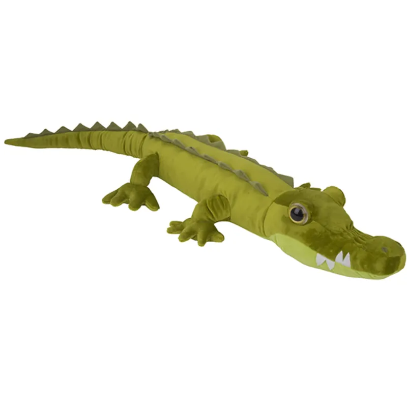 Krokodil knuffel - pluche - 110 cm - waterdier - dierenknuffel Hoge Kwaliteit