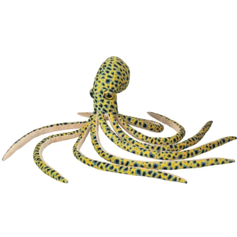 Meest Verkocht Nature Planet octopus knuffel - pluche - 100 cm - zeedier