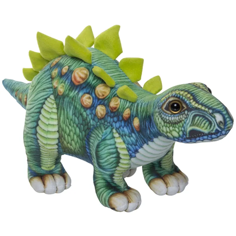 Nature Plantet Stegosaurus knuffel - pluche - 30 cm - dino Gecertificeerd