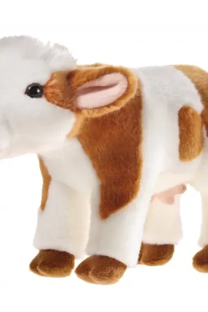 Pluche koe knuffel - boerderijdier - 27 cm - cadeau Direct Beschikbaar