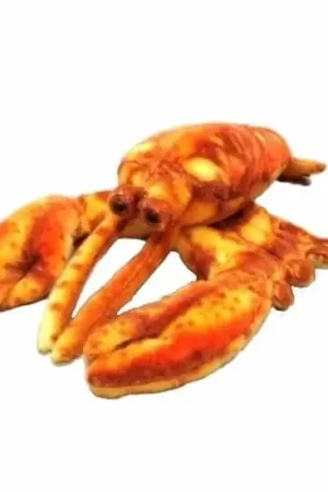 Heunec kreeft knuffel - pluche - 28 cm - zeedier Betaalbaar