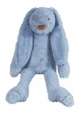 Laatste Kans Happy Horse Richie konijn - pluche - donkerblauw - 28 cm - knuffel