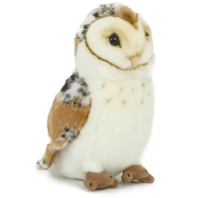 Kerkuil knuffel - pluche - 20 cm - vogel knuffel Exclusieve Aanbieding