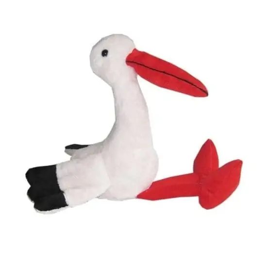 Pluche ooievaar knuffel - pluche - 40 cm - vogel Uitverkoop