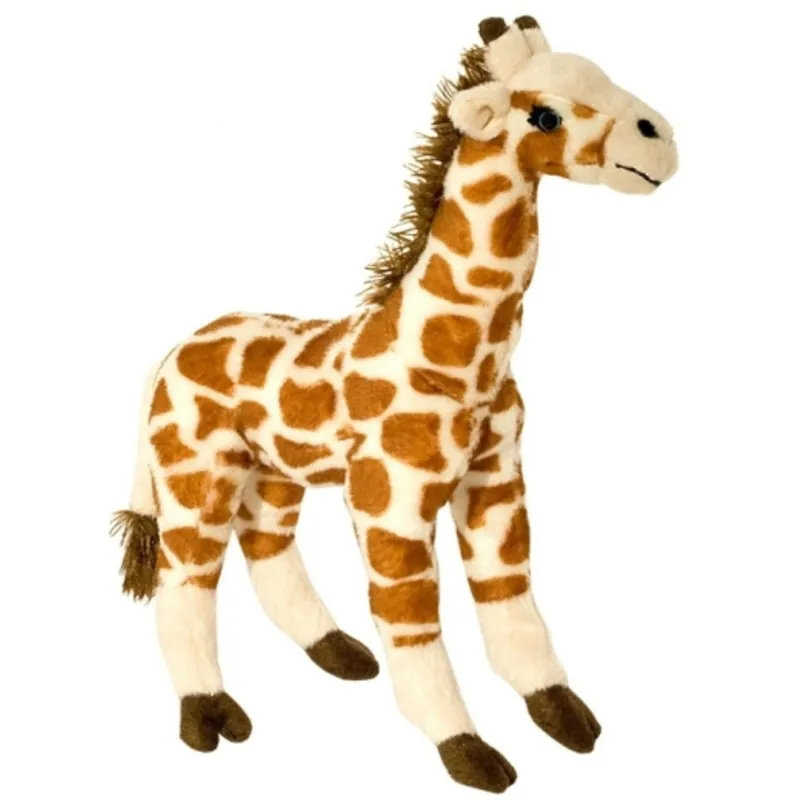 Bestseller Wild Planet giraf knuffel - pluche - 35 cm - savanne