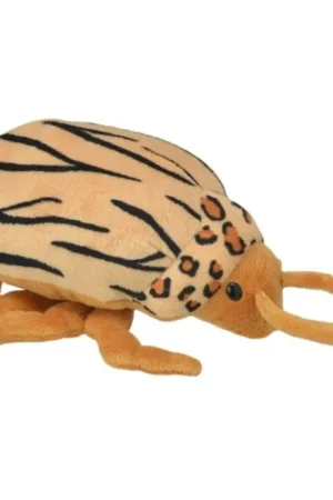 Direct Beschikbaar Wild Planet kever knuffel - pluche - bruin - 25 cm - insect