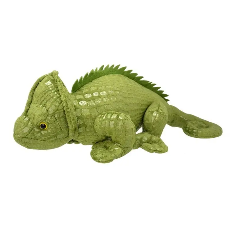 Wild Planet kameleon knuffel - groen - 40 cm - pluche Beperkte Voorraad
