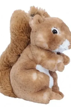 Exclusieve Aanbieding Pluche eekhoorn knuffel - bruin - 20 cm - bosdier